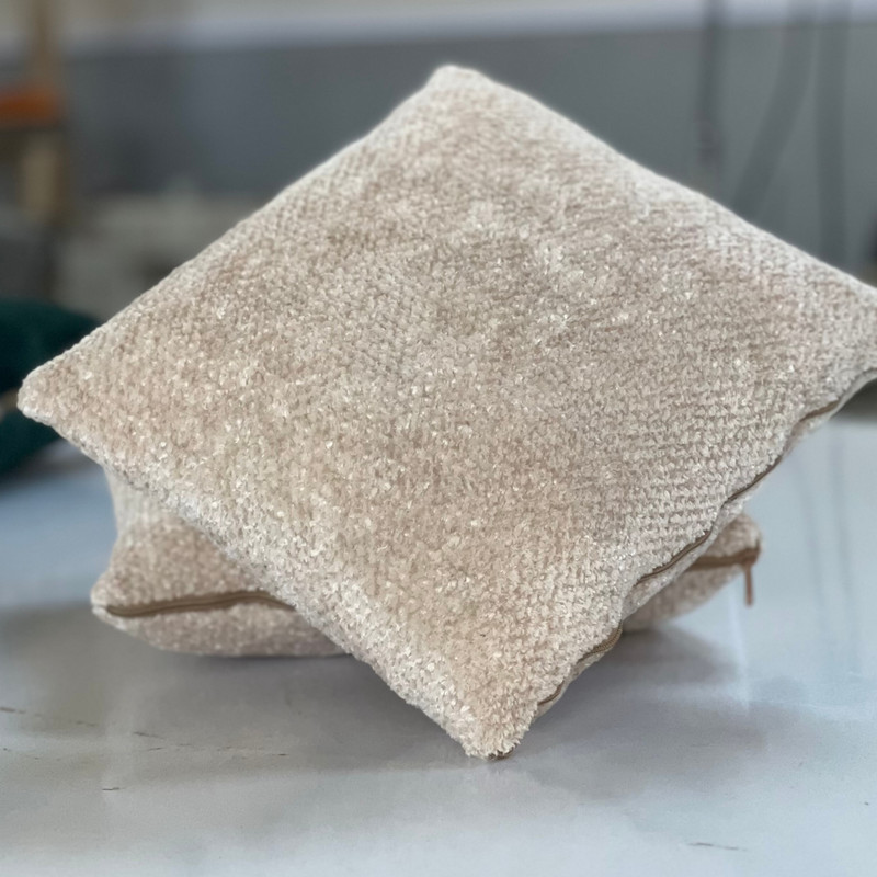 کوسن پارچه تدی مدل رز دارامبل