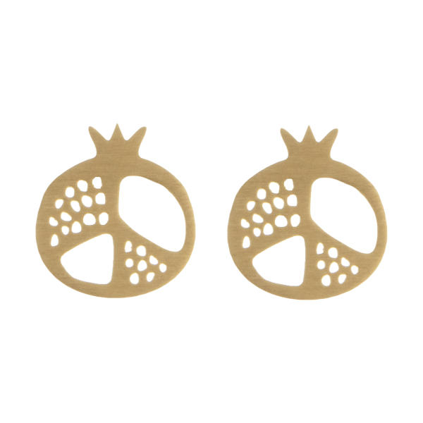 گوشواره طلا 18 عیار زنانه کانیار گالری کد GOA47