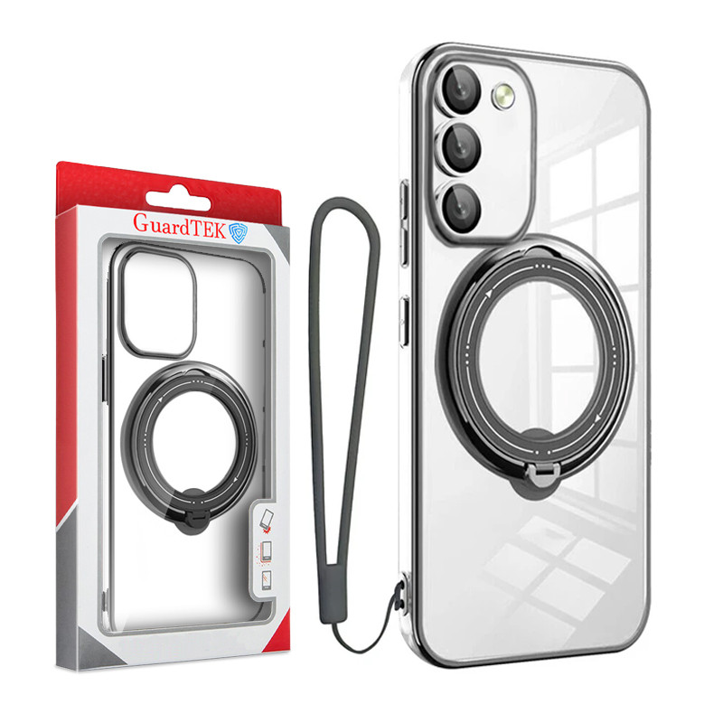 کاور گاردتک آساک مدل Ring Stand Strap مناسب برای گوشی موبایل سامسونگ Galaxy A35  به همراه بند 