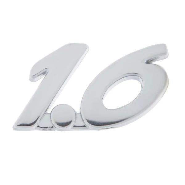 آرم گلگیر خودرو آراکس یدک مدل AY-1262 طرح 1.6 مناسب برای پژو 206