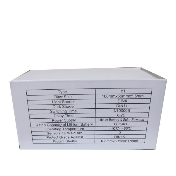 ماسک اتوماتیک جوشکاری مدل powered Solar بسته 10 عددی ماسک اتوماتیک جوشکاری مدل powered Solar بسته 10 عددی