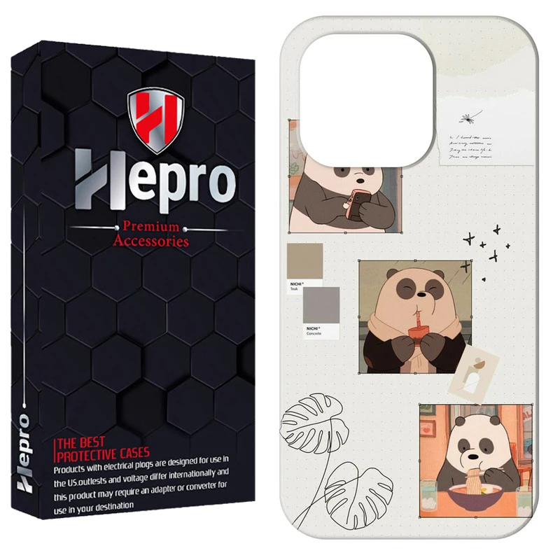 کاور هپرو مدل RC مناسب برای گوشی موبایل اپل IPHONE 13 PRO