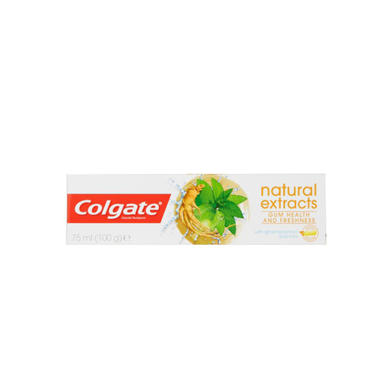خمیردندان کلگیت مدل Ginseng Extract & Mint حجم 75 میلی لیتر