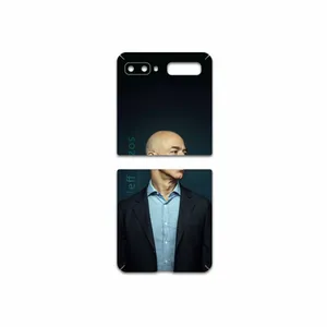 MAHOOT Jeff-Bezos Cover Sticker for Samsung Galaxy Z Flip