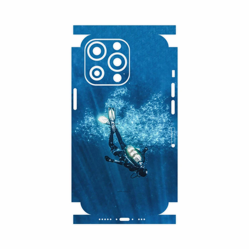 برچسب پوششی ماهوت مدل Scuba-Diving-FullSkin مناسب برای گوشی موبایل اپل iphone 13 Pro