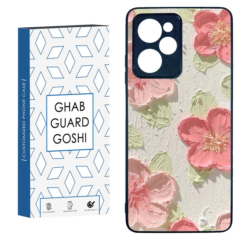 کاور قاب گارد گوشی طرح گل کد TPU-282 مناسب برای گوشی موبایل شیائومی  POCO X5 PRO