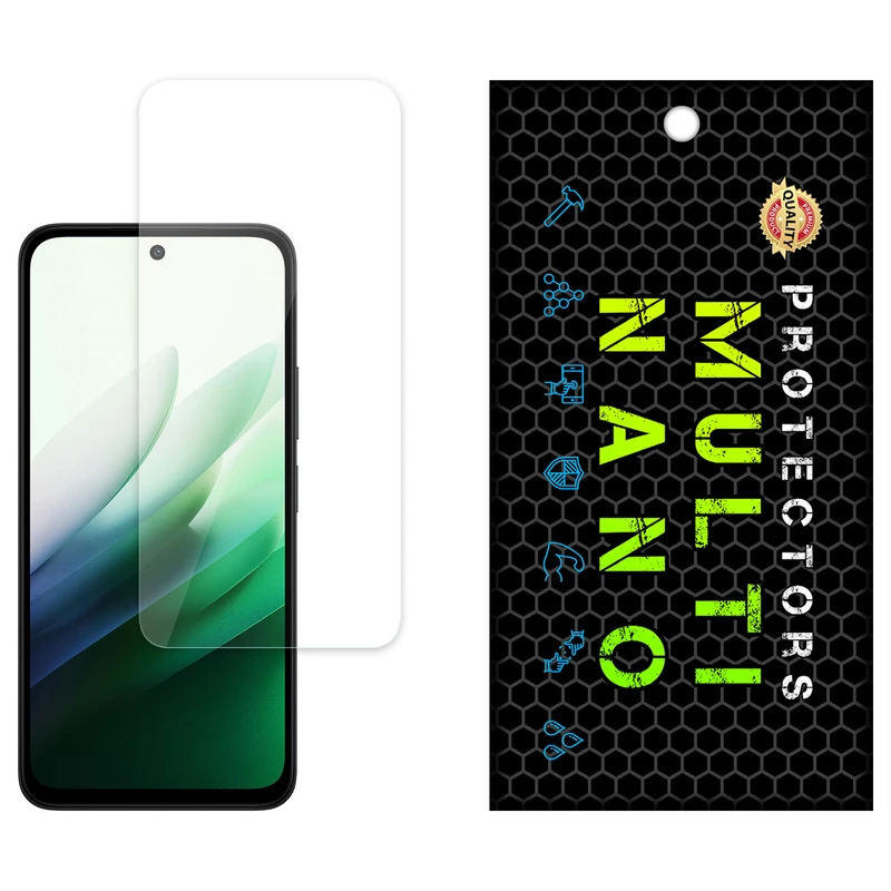 محافظ صفحه نمایش شفاف مولتی نانو مدل X-S1N مناسب برای گوشی موبایل شیائومی Redmi 15