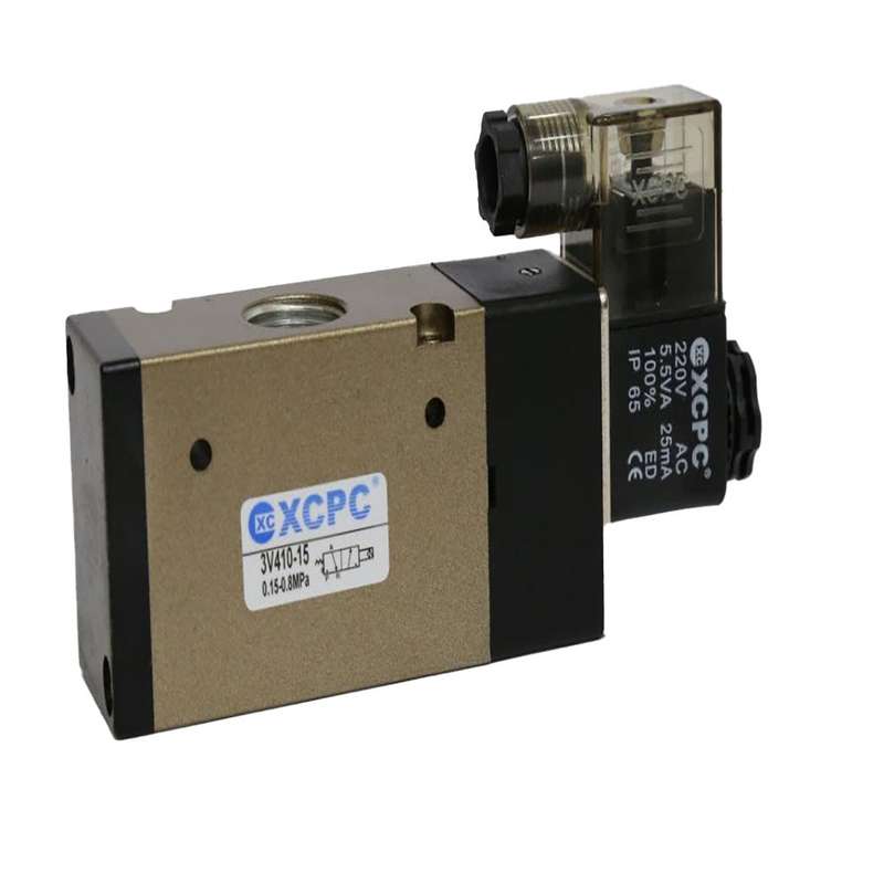 شیر برقی پنوماتیک ایکس سی پی سی مدل ۴V410-15 شیر برقی پنوماتیک ایکس سی پی سی مدل ۴V410-15