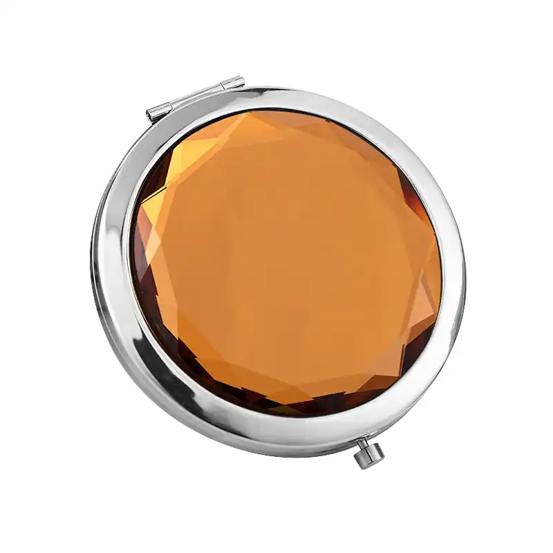 آینه جیبی مدل کریستالی کامپکت