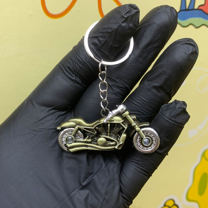 جاکلیدی مدل فلزی طرح هارلی دیویدسون