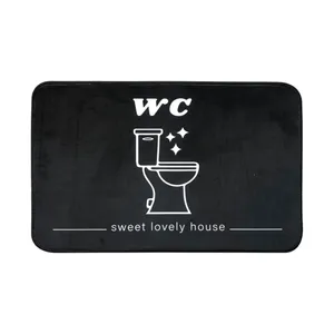 پادری طرح سرویس بهداشتی مدل WC پشت چرم کد B218 سایز 50x70 سانتی متر