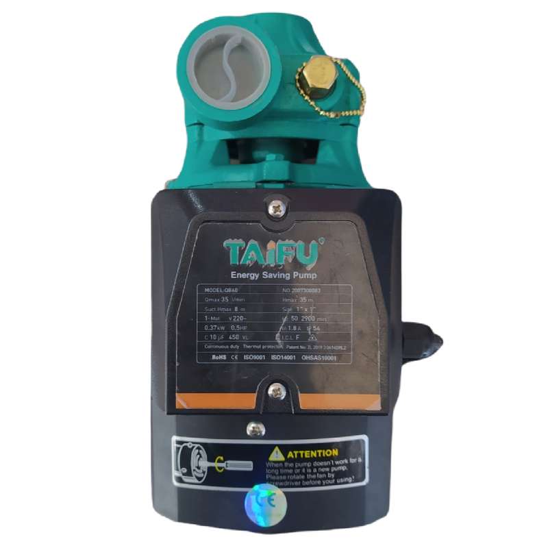 پمپ آب تایفو مدل QB60 پمپ آب تایفو مدل QB60