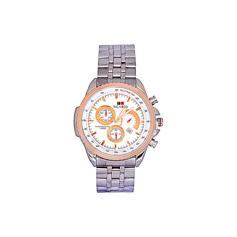 ساعت مچی عقربه‌ای مردانه کوارتز تیکارتو مدل کلاسیک کد T-6360A