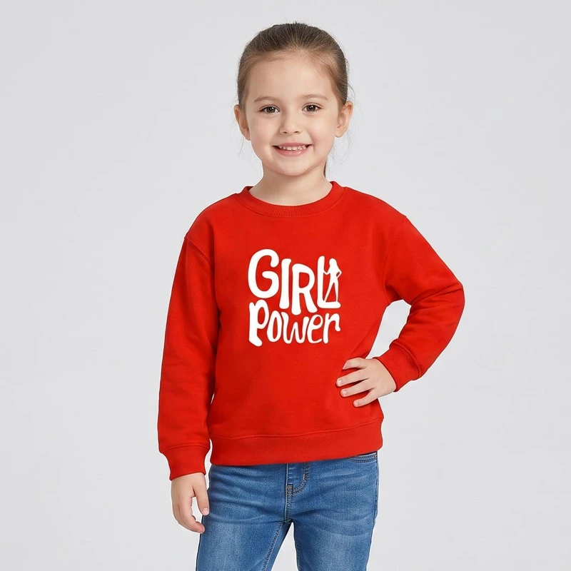 سویشرت دخترانه مدل A43 GIRL