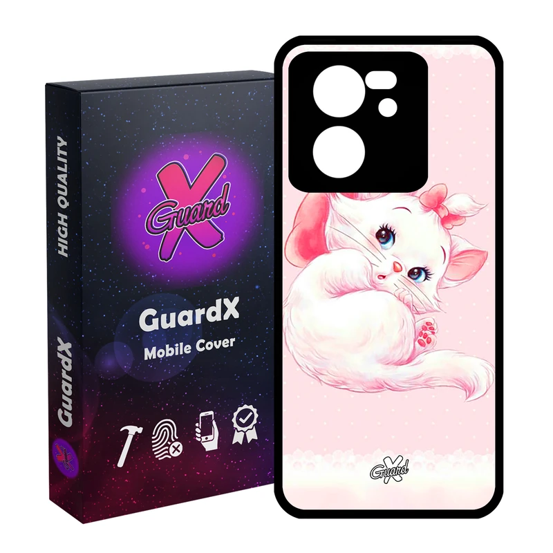 کاور گارد ایکس طرح Cat مدل Glass10219 مناسب برای گوشی موبایل شیائومی 13T/13T Pro/Redmi K60 Ultra