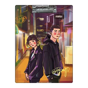 تخته شاسی طرح سریال کره ای کلاس ایته وون کد  6071121 سایز A4
