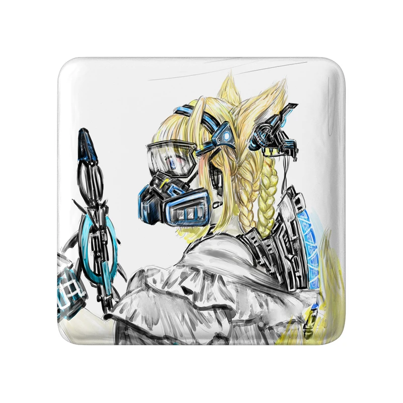 پیکسل خندالو طرح بازی دد اسپیس (Dead Space) مدل مربعی کد 35035