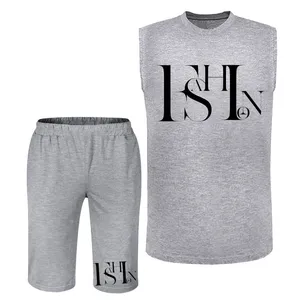 ست تاپ و شلوارک مردانه مدل A290 رنگ
طوسی