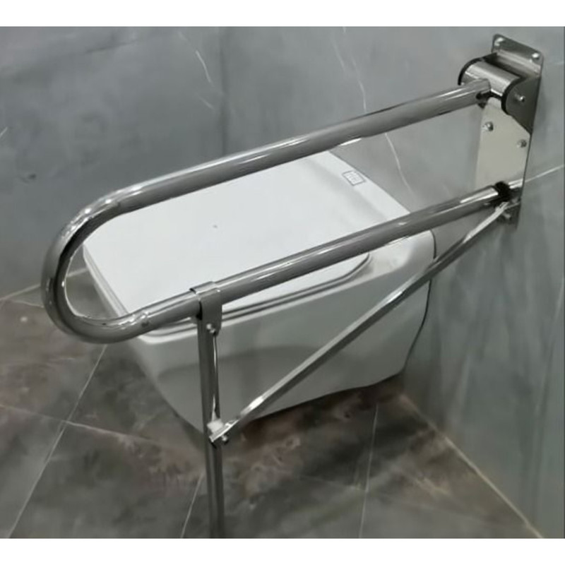 دستگیره کمکی آرامش سازان مدل تاشو پایه دار کروم