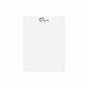 وایت‌برد شیشه‌ای داچوب مدل برنامه ریزی آهنربایی کد ۱۷ سایز 22x17 سانتی‌متر