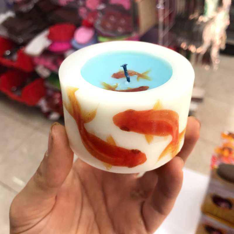 شمع مدل ماهی سال نو