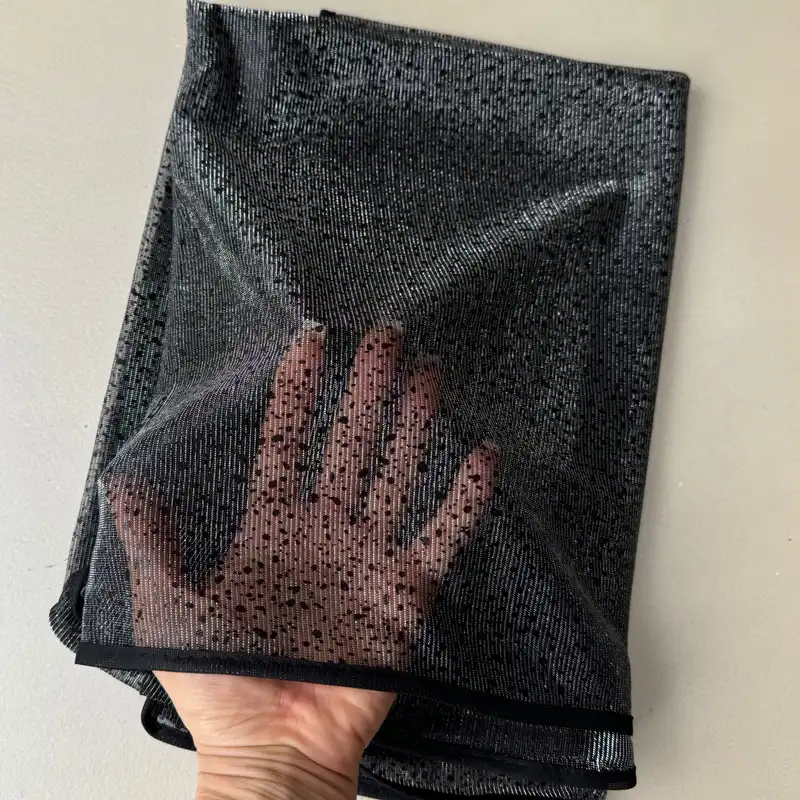 شال زنانه مدل مجلسی حریر کش دو رو لیزری خالخالی کد 3