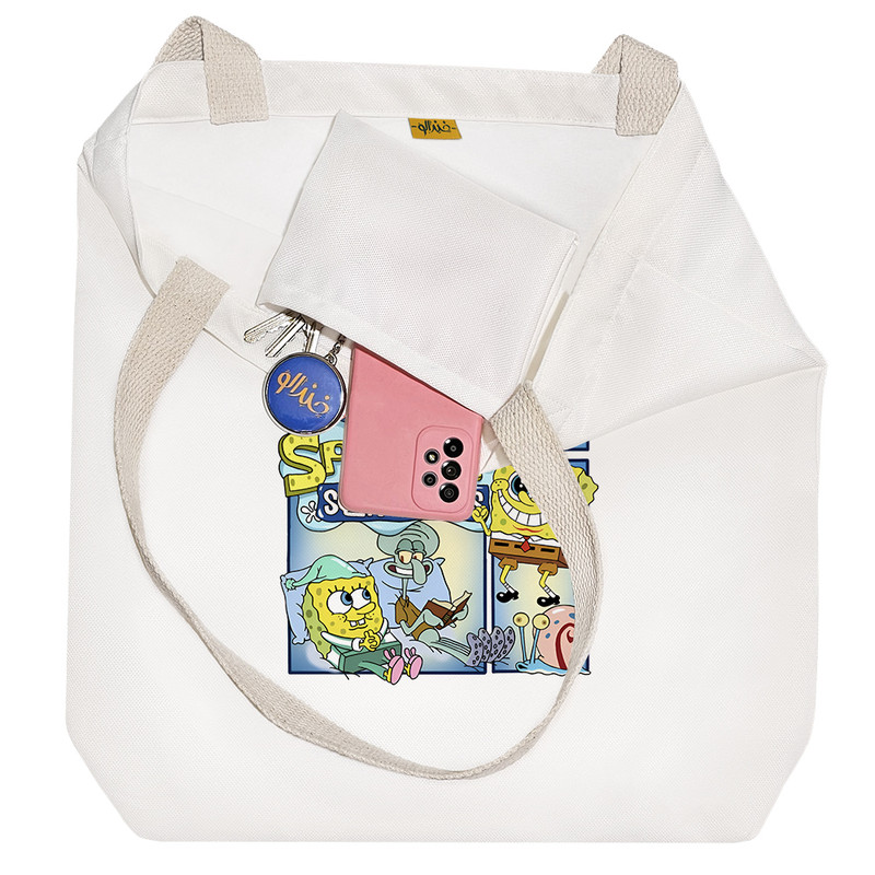 ساک خرید خندالو طرح باب اسفنجی کد 10293