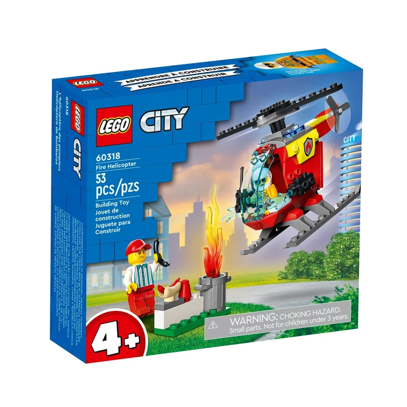 لگو سری City مدل Fire Helicopter کد 60318