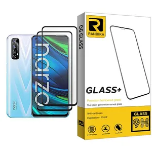 Randika Randika Glass MIX002 Screen Protector For Realme Narzo 20 Pro Pack Of 2