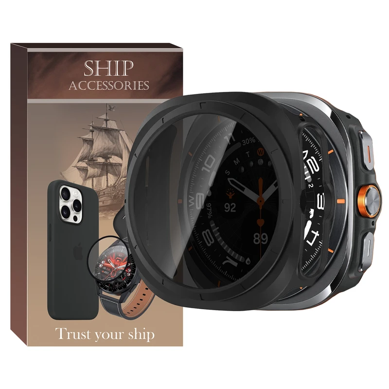 کاور شیپ مدل Privacy SH مناسب برای ساعت هوشمند سامسونگ Galaxy Watch 7 Ultra 47mm