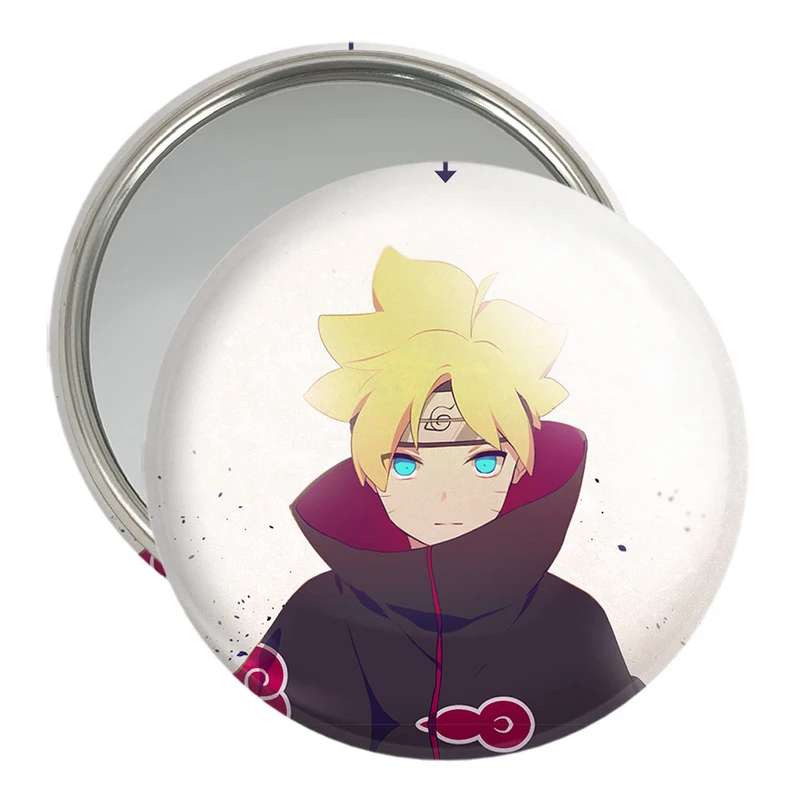 آینه جیبی خندالو مدل بوروتو اوزوماکی انیمه ناروتو کد 11225