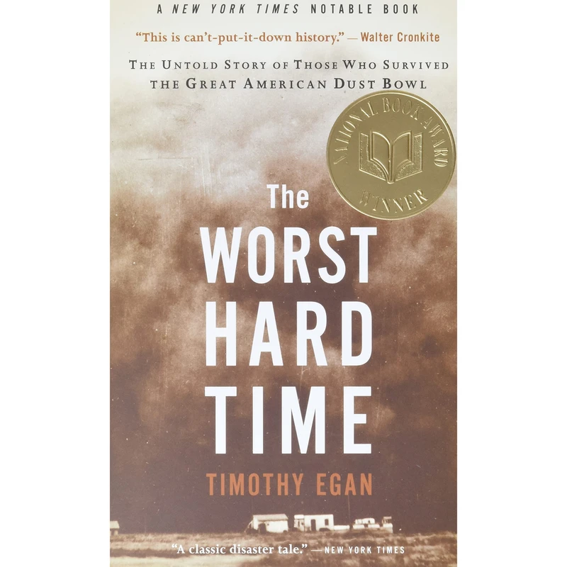 کتاب The Worst Hard Time اثر Timothy Egan انتشارات Houghton Mifflin Harcourt Trade and Reference