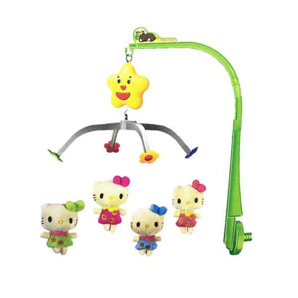 آویز تخت کودک طرح کیتی