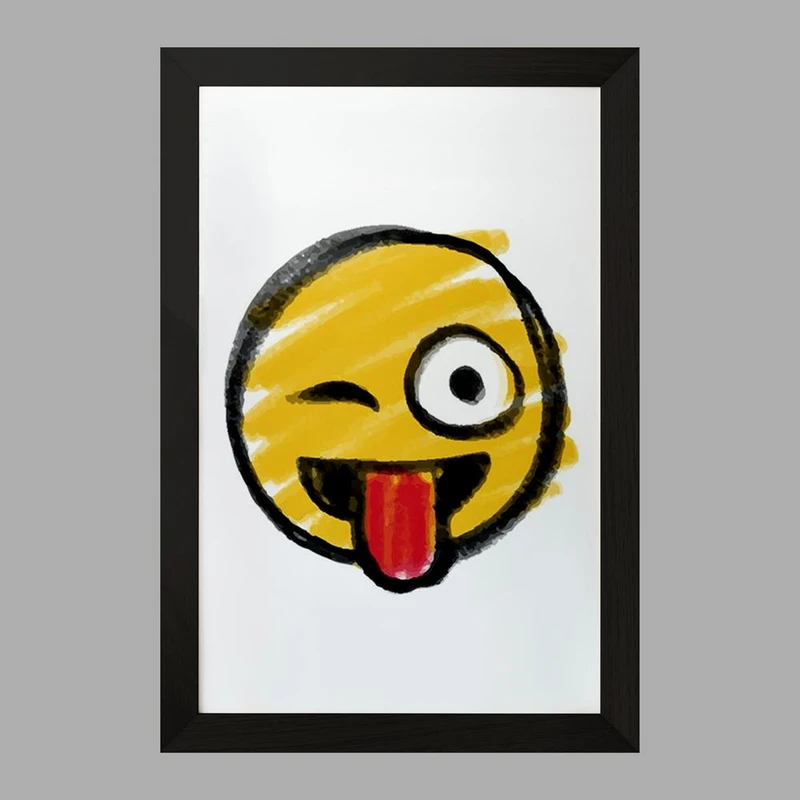 تابلو خندالو مدل ایموجی Emoji  کد 3042