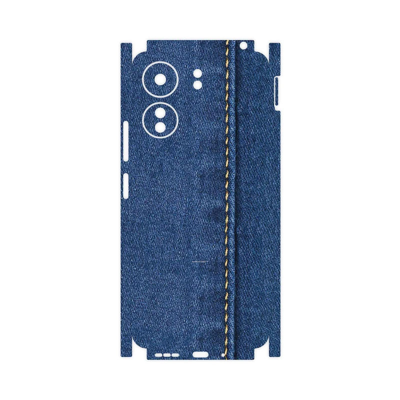برچسب پوششی ماهوت مدل Fabric Texture 8-FullSkin مناسب برای گوشی موبایل شیائومی Redmi 13C