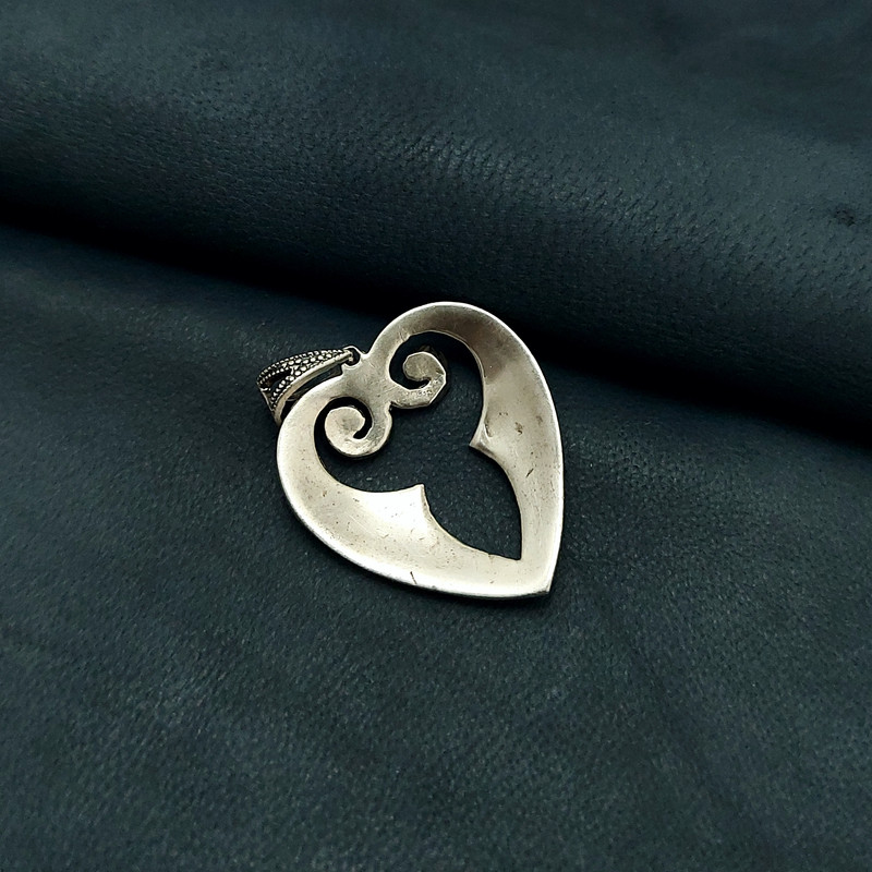 آویز گردنبند نقره زنانه مدل VM8594