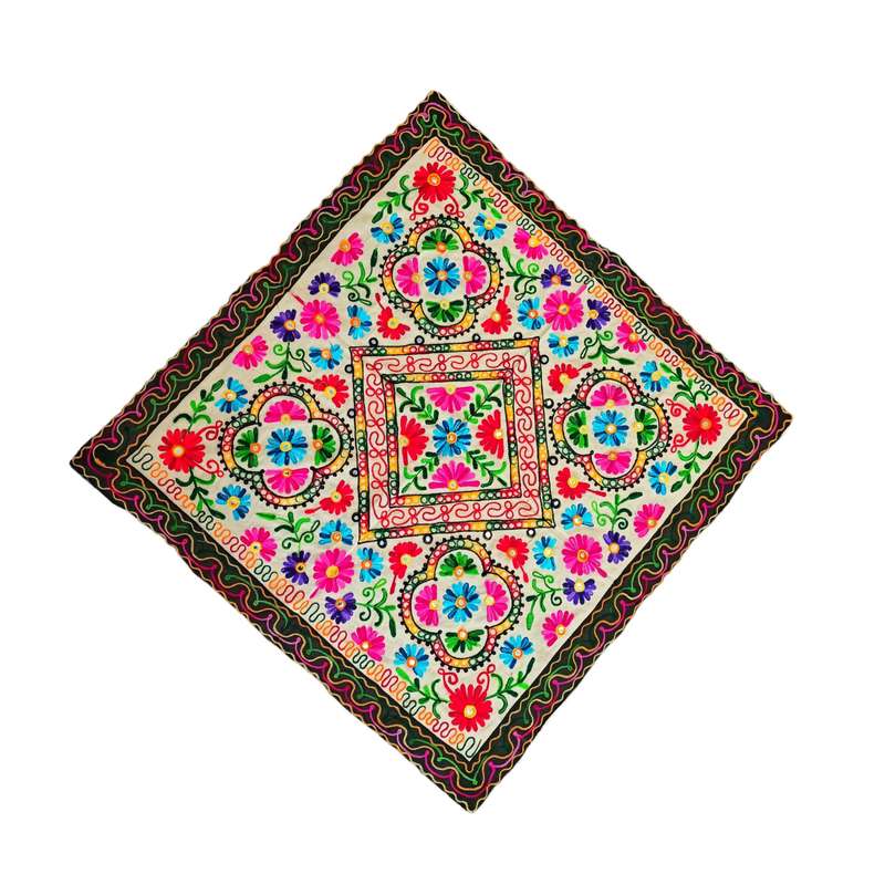 رومیزی مدل سنتی گلابتون