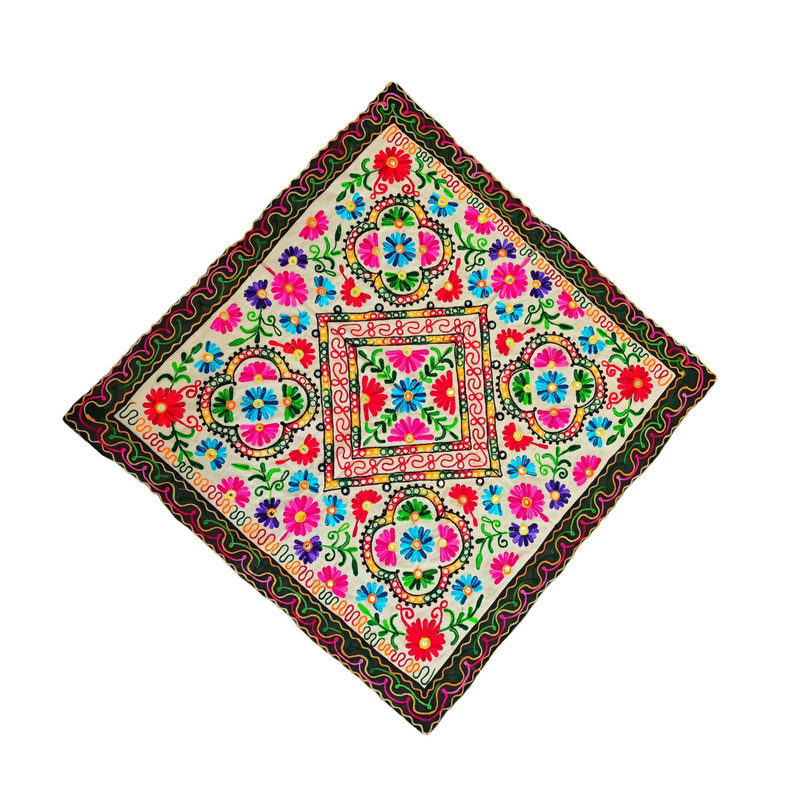رومیزی مدل سنتی گلابتون