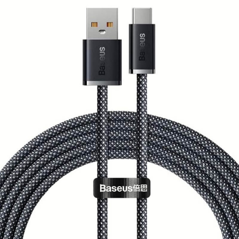 کابل USB به USB-C باسئوس مدل Dynamic Series cald0007 100W 5A طول دو متر