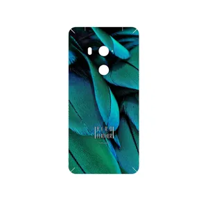 MAHOOT Green Feather Cover Sticker for HTC U11 Eyes