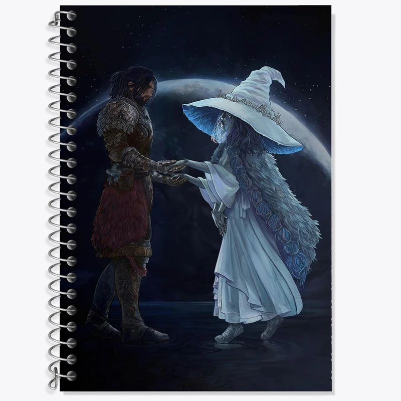 دفتر لغت 50 برگ خندالو مدل بازی الدن رینگ Elden Ring کد 26134