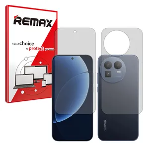 Remax Hydrogel model Transparent Screen Protector for Realme GT 8 Pro mobile phone along with the back protector