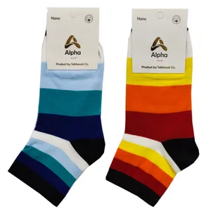 جوراب ساق کوتاه مدل  اسپرت آلفا بسته 2 عددی