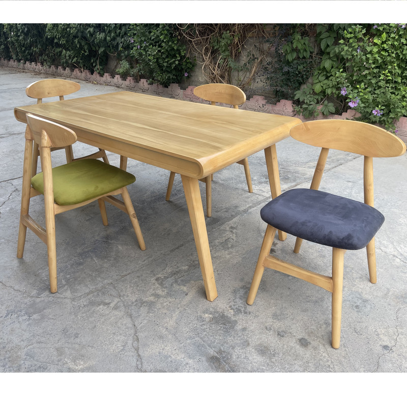 میز و صندلی ناهارخوری 4 نفره گالری چوب آشنایی مدل Khod-Van-Rad4