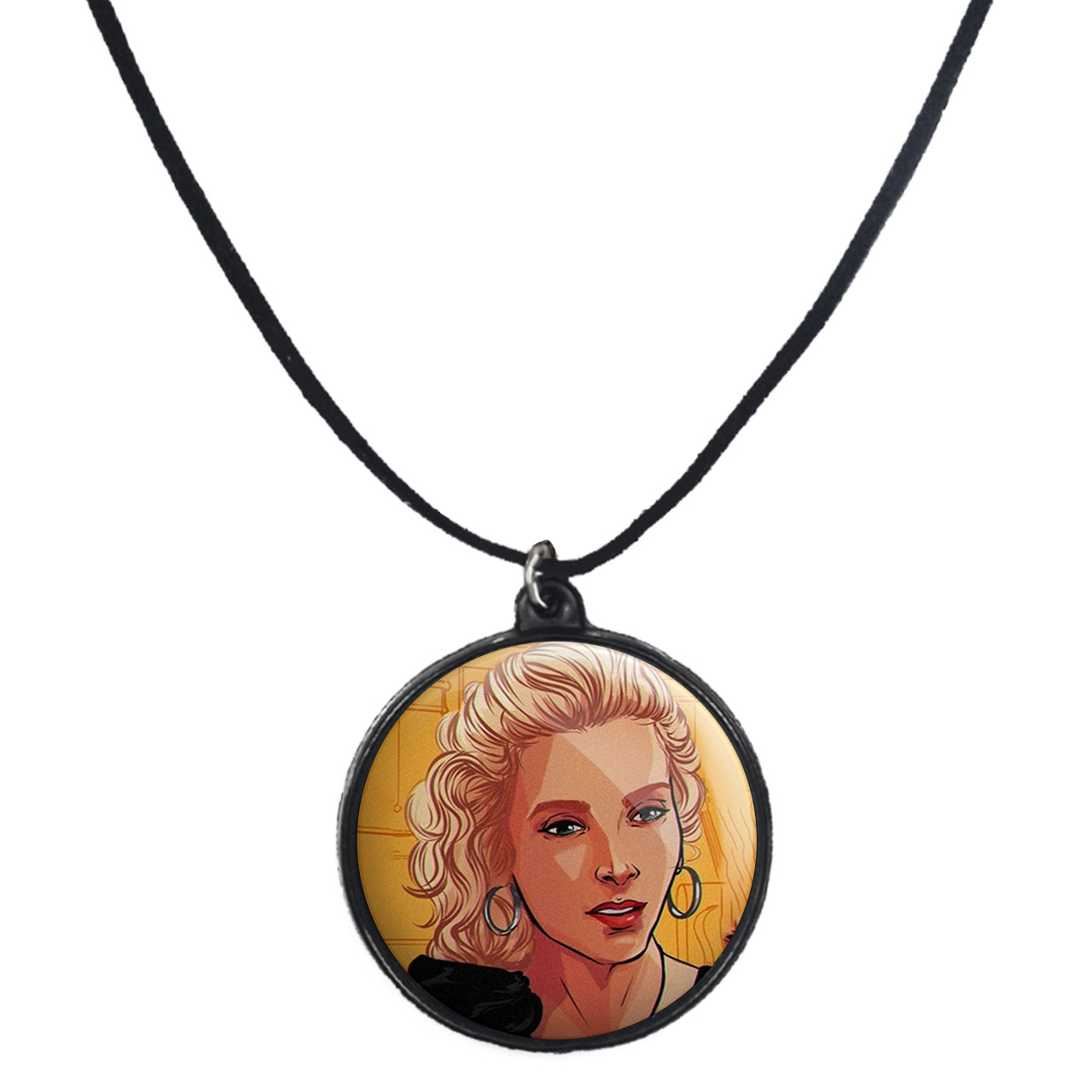 گردنبند پرمانه طرح فرندز کد pmb.18811 مدل دو طرفه