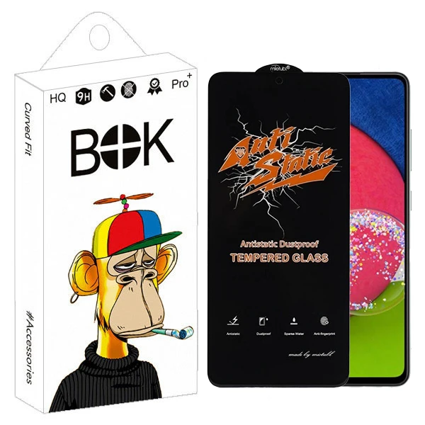 محافظ صفحه نمایش بوک مدل Antistatic Pro مناسب برای گوشی موبایل سامسونگ Galaxy A52 / Note 11 Pro Plus