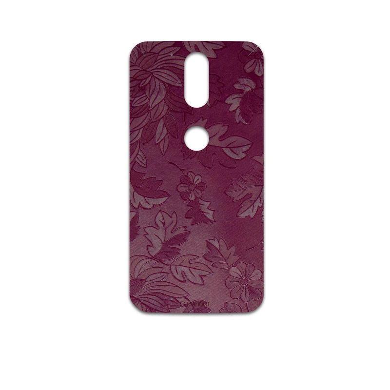 برچسب پوششی ماهوت مدل Red-Wildflower مناسب برای گوشی موبایل موتورولا Moto G4