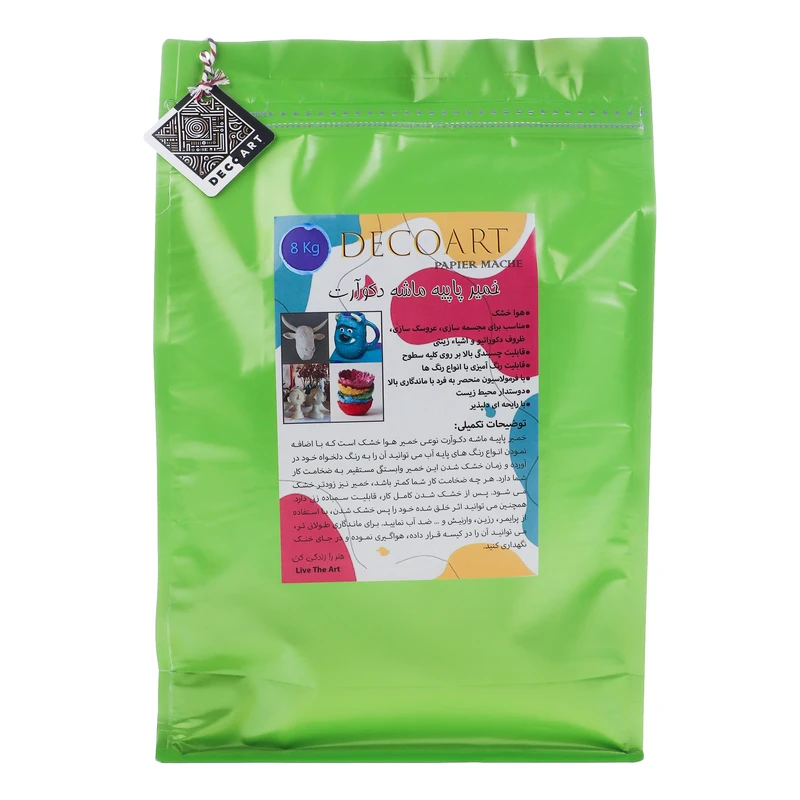 خمیر مجسمه سازی دکوآرت مدل DP8