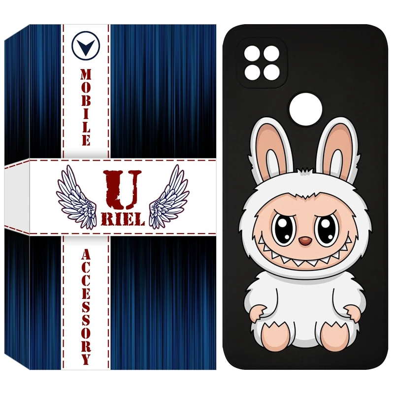 کاور یوریل مدل KSH کد 113 طرح عروسک لبوبو مناسب برای گوشی موبایل شیائومی Redmi 9C / 10A