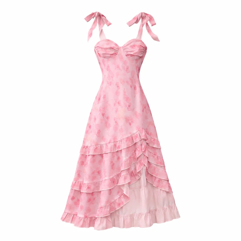 پیراهن یقه دلبری زنانه مدل beuti